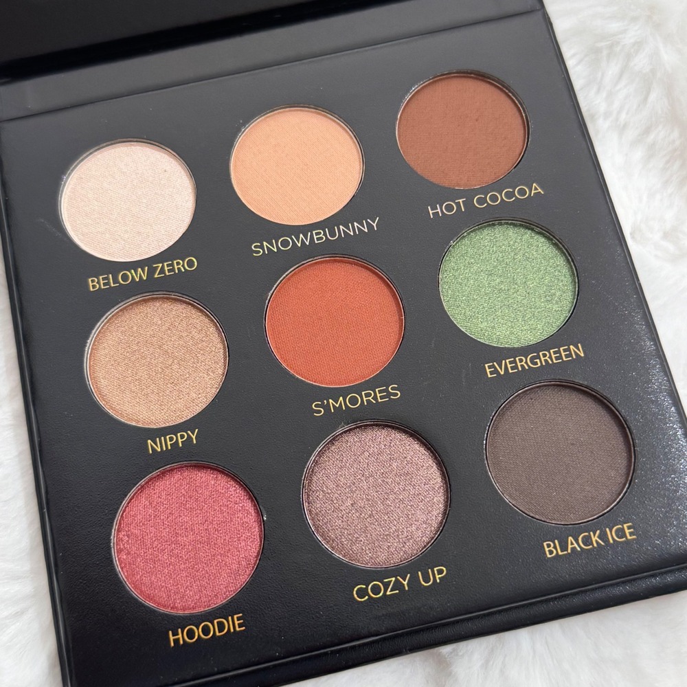 NEW IBY Beauty Fireside Eyeshadow Palette 9 Shades IPSY Exclusive -‎ Full Size